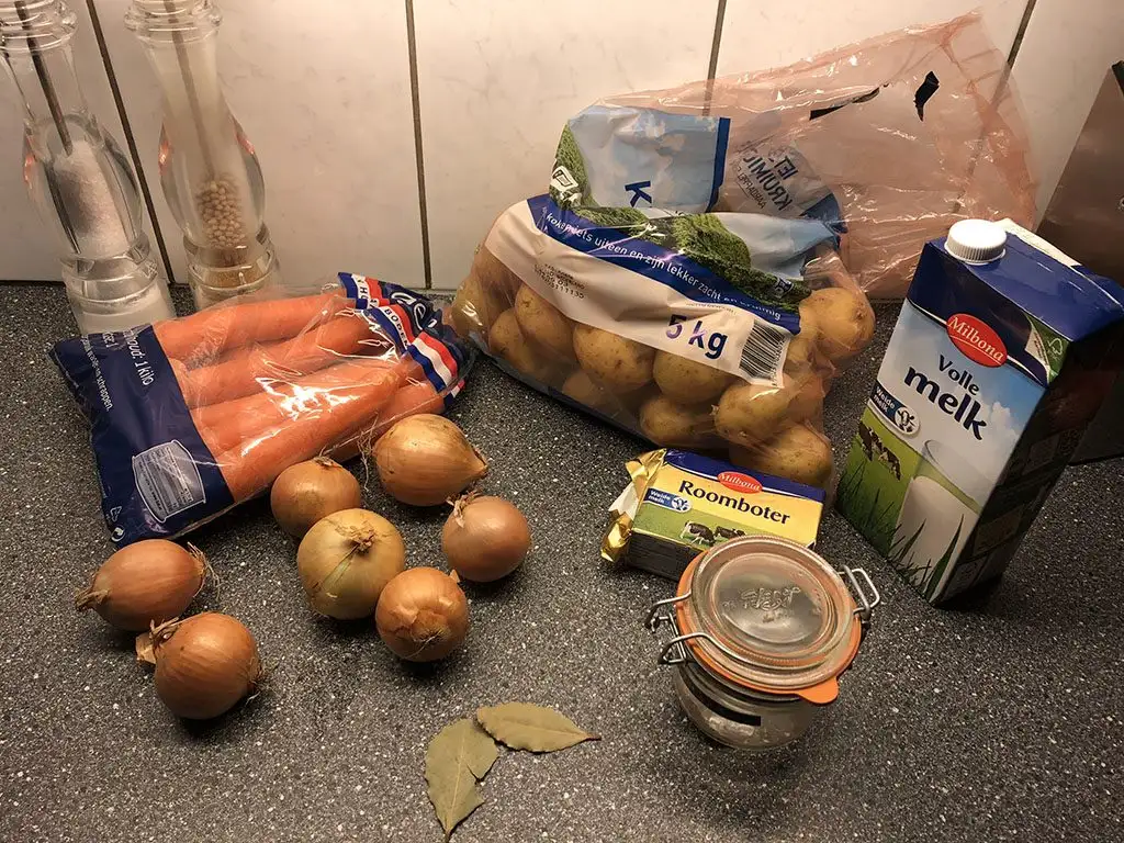Dutch hutspot ingredients