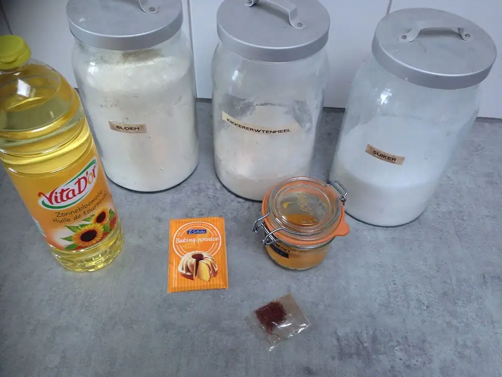 Jalebi ingredients