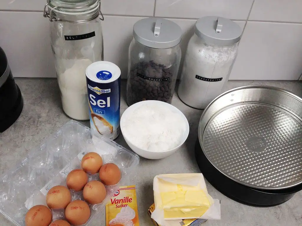 Zebra cake ingredients