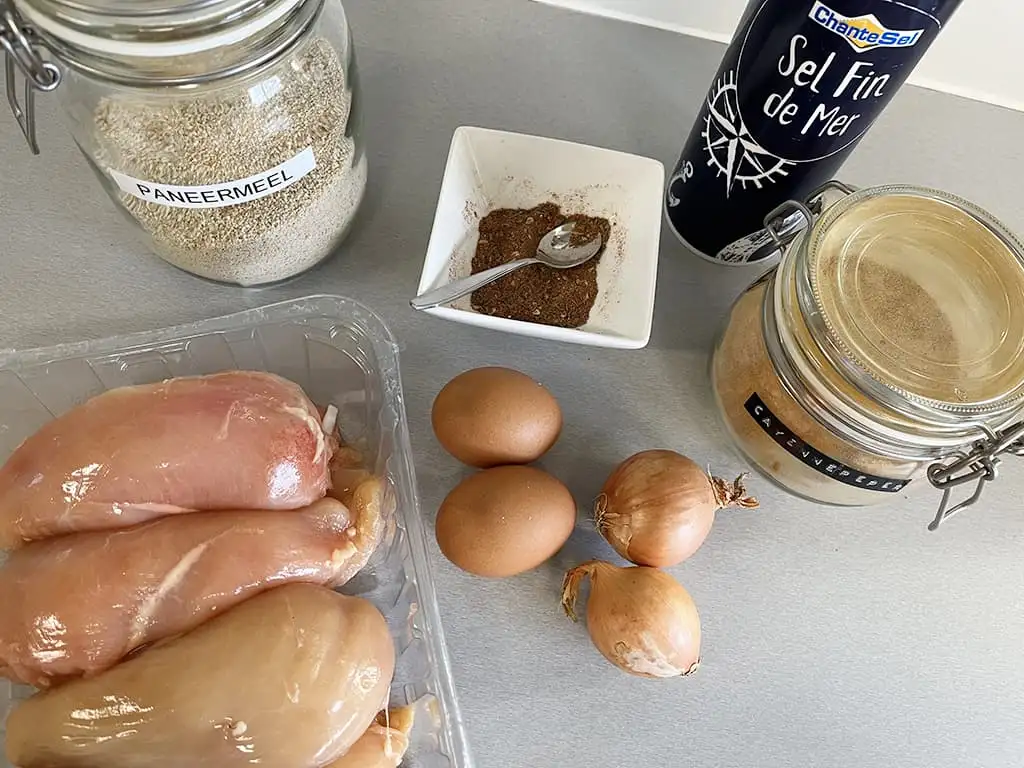 Belgian meatballs ingredients