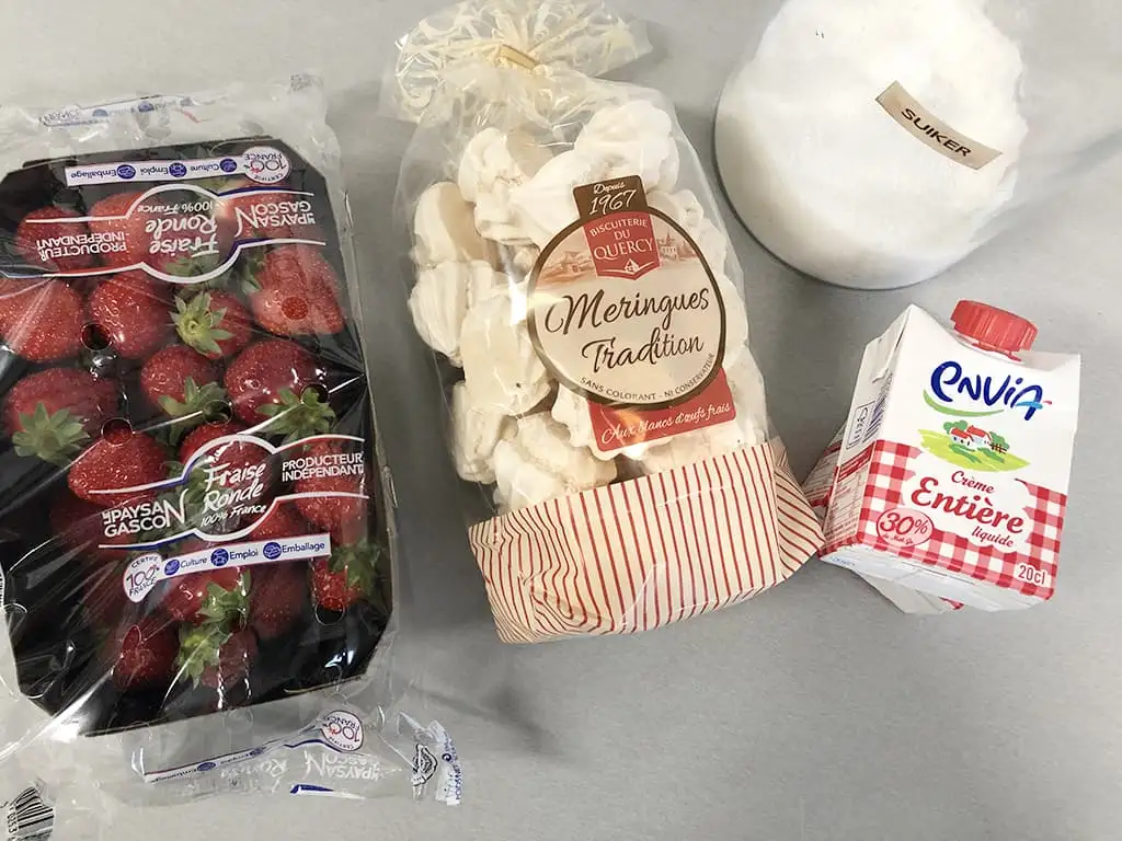 Eton mess ingredients