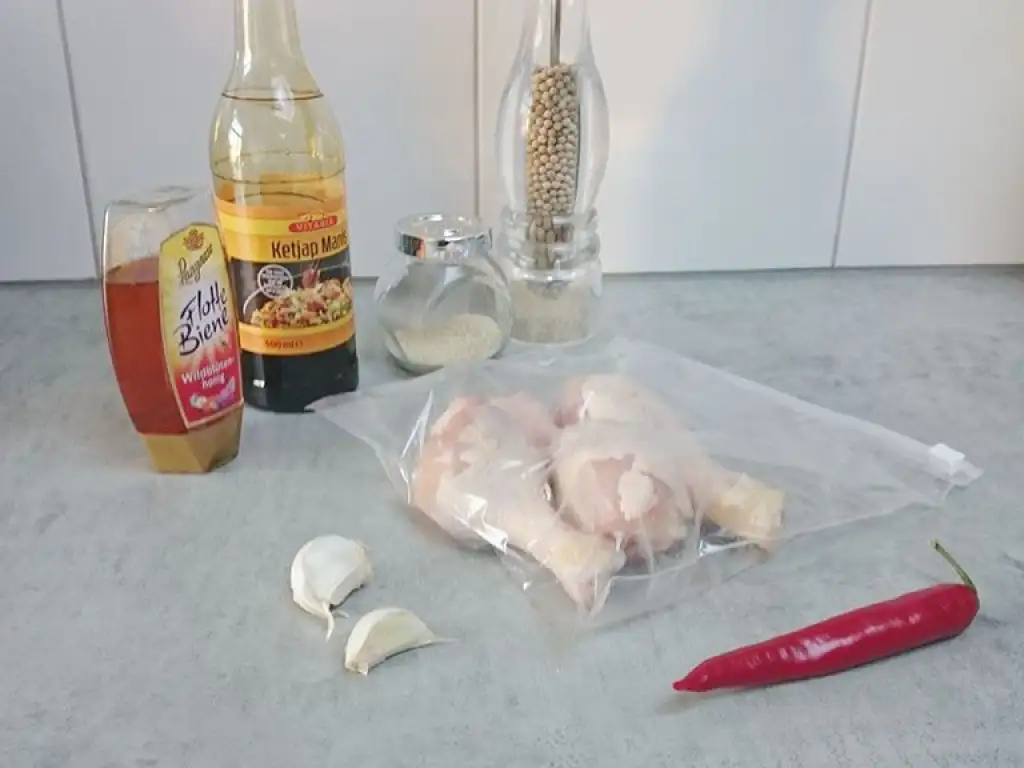Marinated chicken legs ingredients