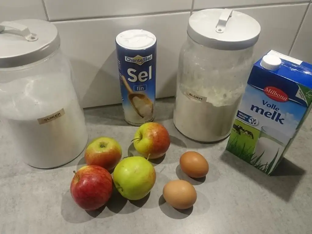 Appelbeignets ingredients