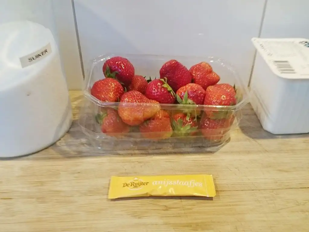 Strawberry anise quark ingredients