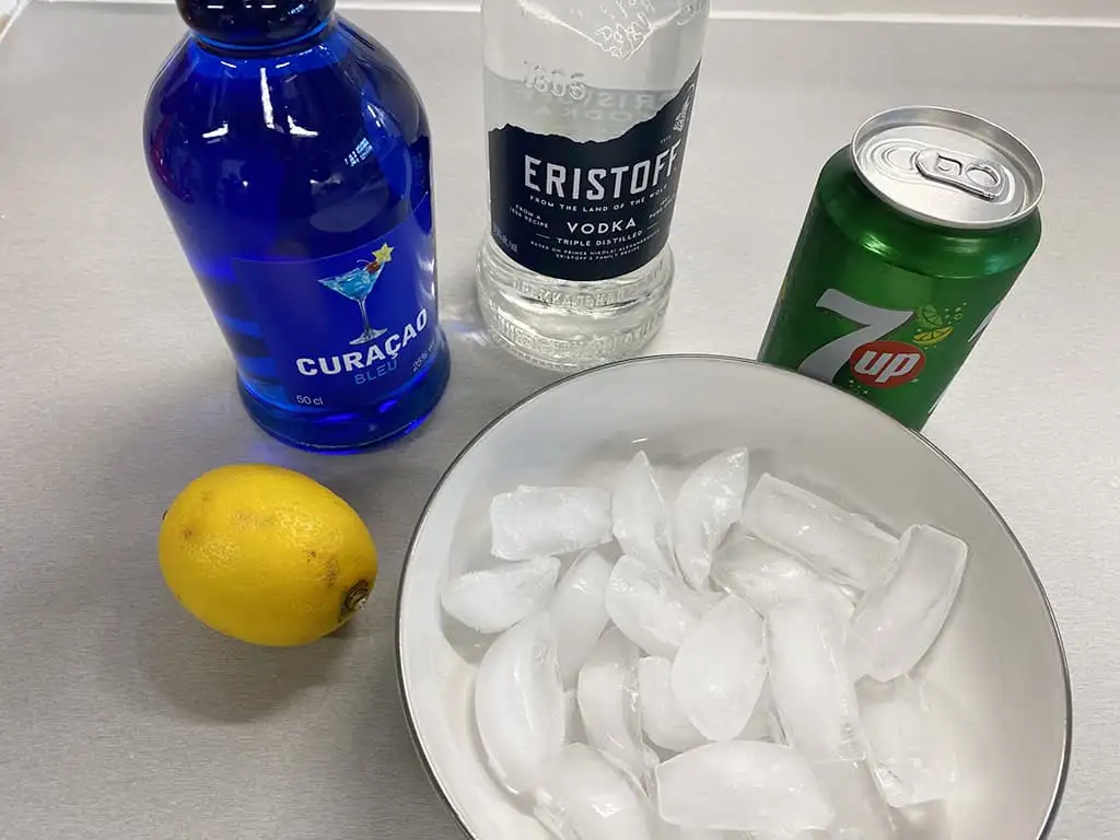 Blue Lagoon ingredients