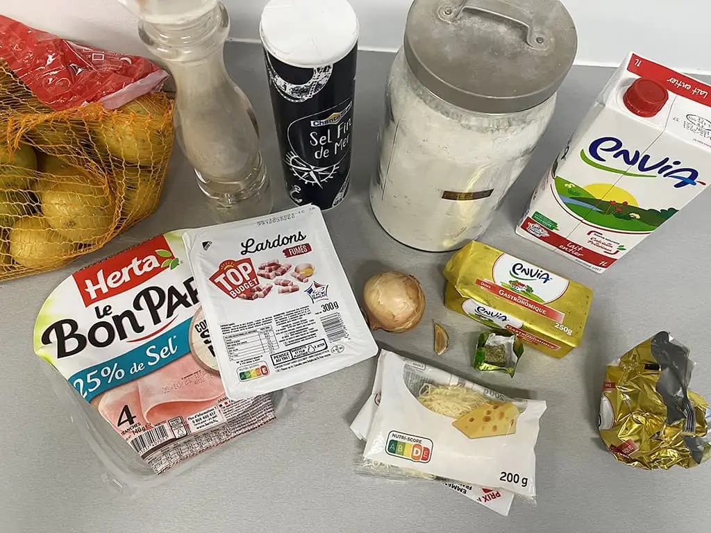 Creamy Dutch potato casserole (Aardappel Anders) ingredients