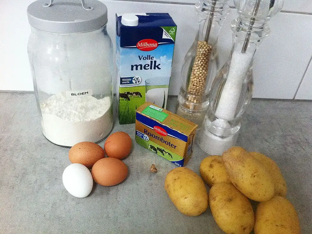Pommes dauphine ingredients