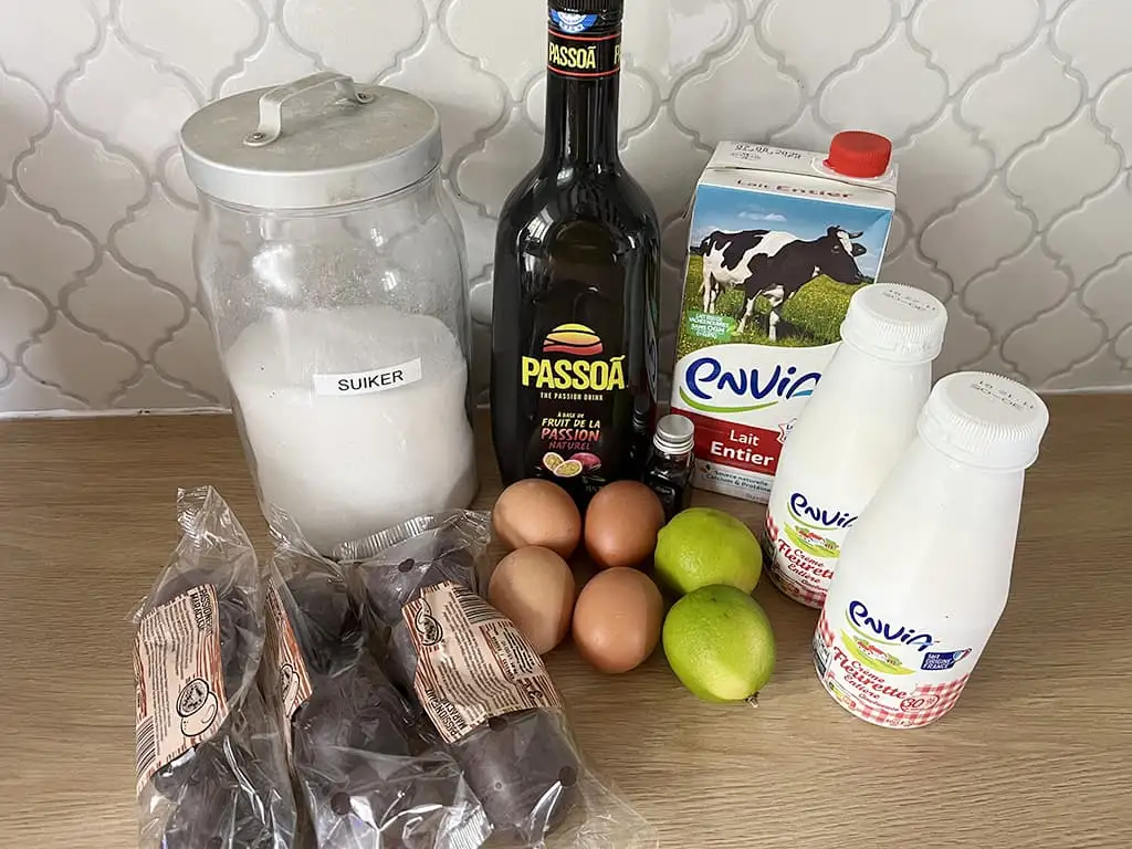 Pornstar Martini ice cream ingredients