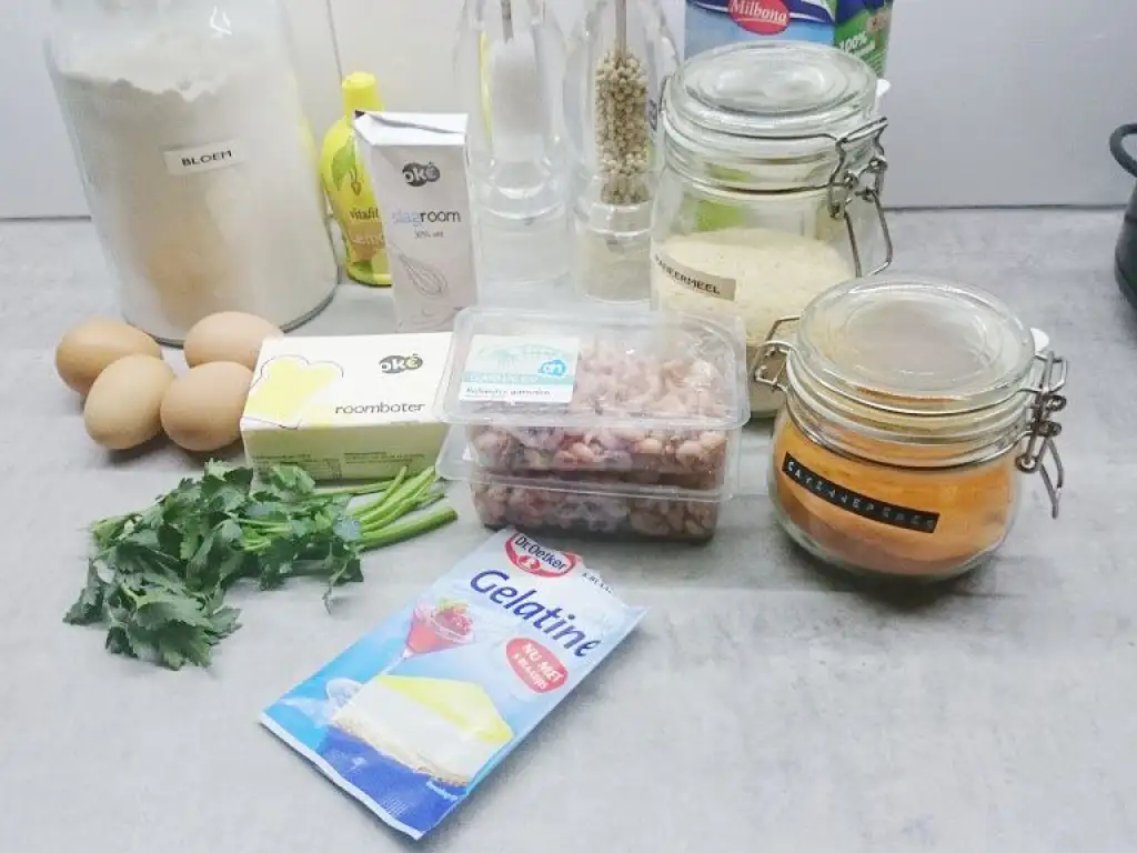 Dutch shrimp croquettes ingredients