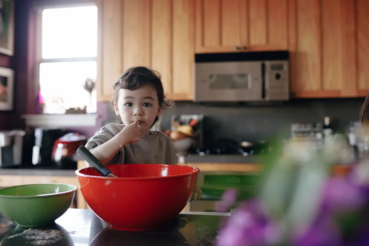 Creating Miniature Pancakes from Baby Food to Soothe Teething Toddlers