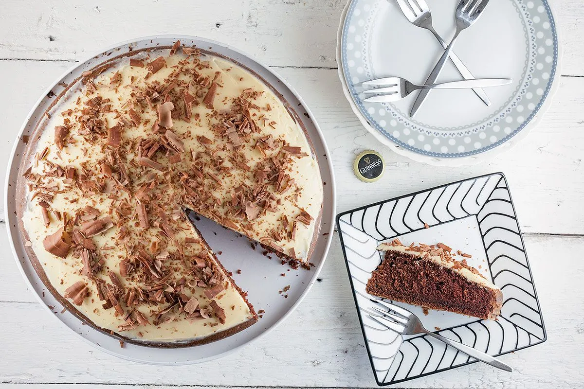 Guinness and chocolate pie