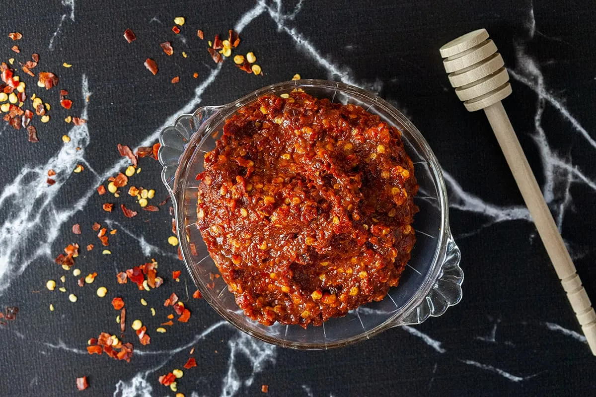 Quick homemade gochujang