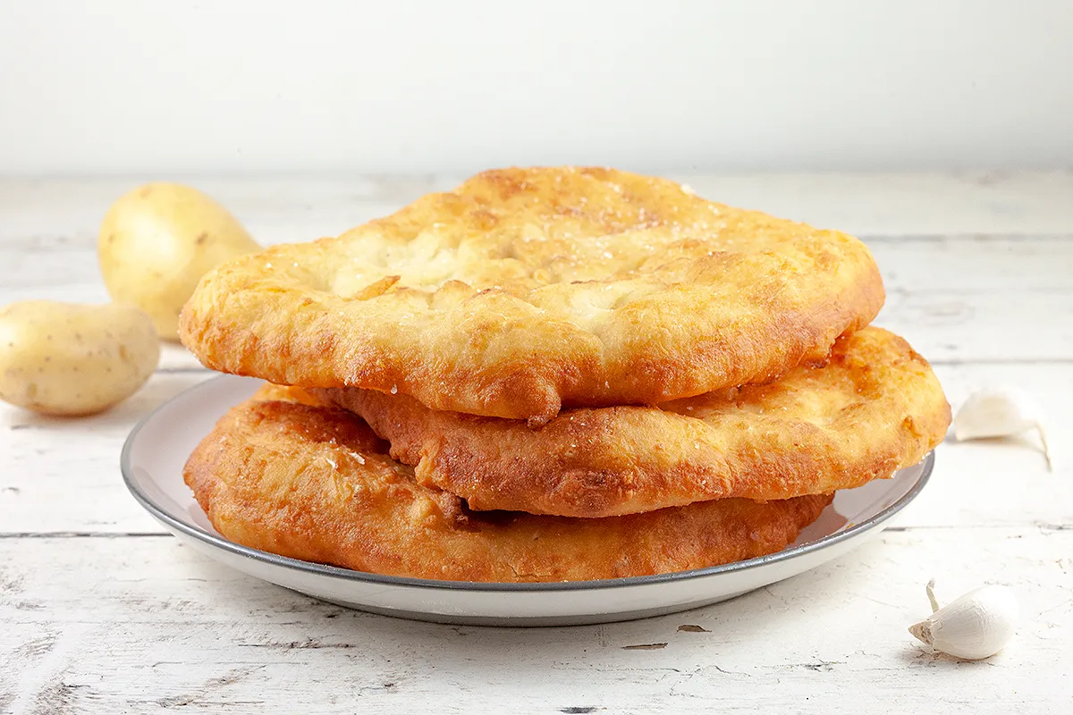 Hungarian langos