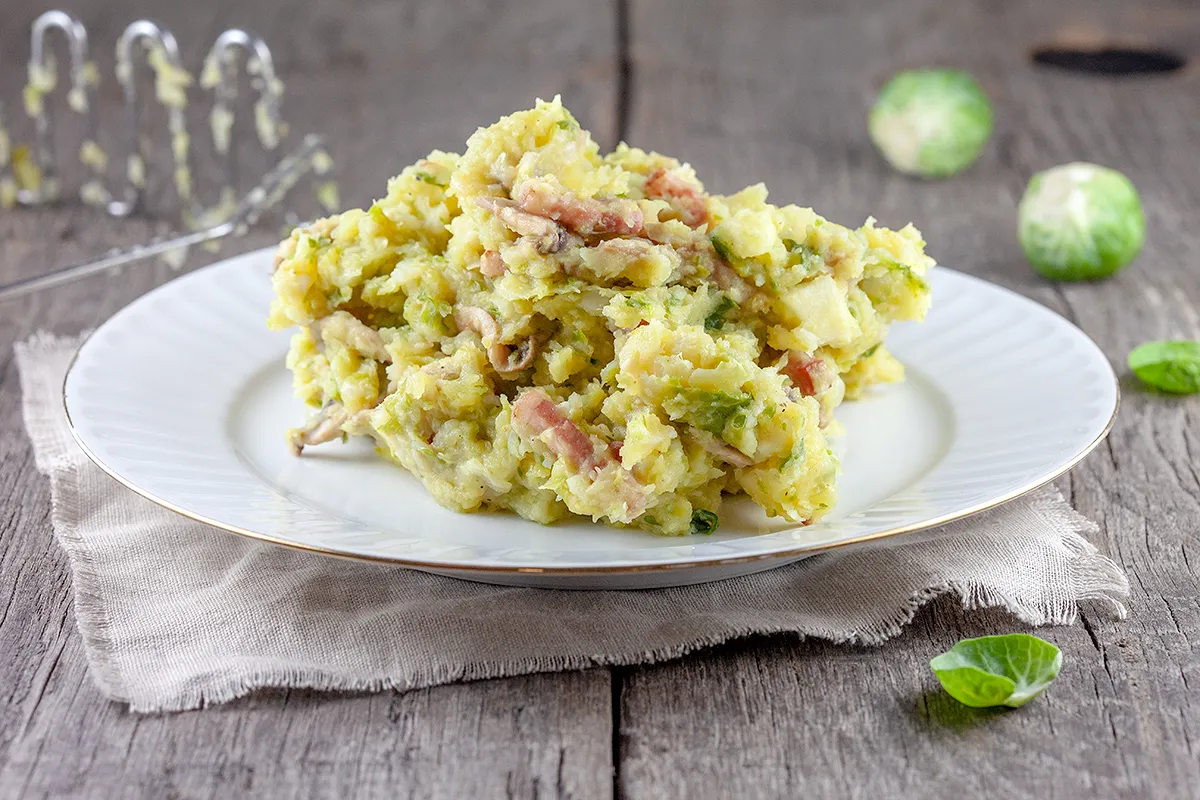 Spruitjesstamppot aka Brussels sprouts mash