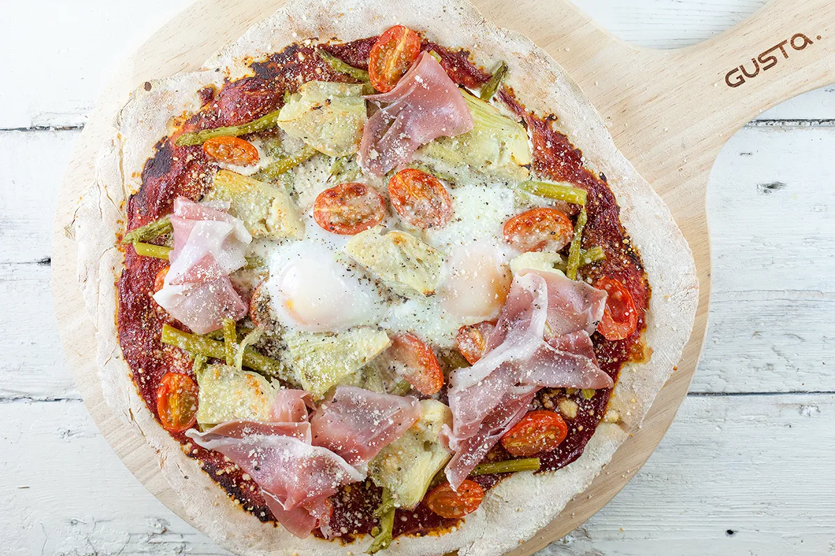 Easter pizza