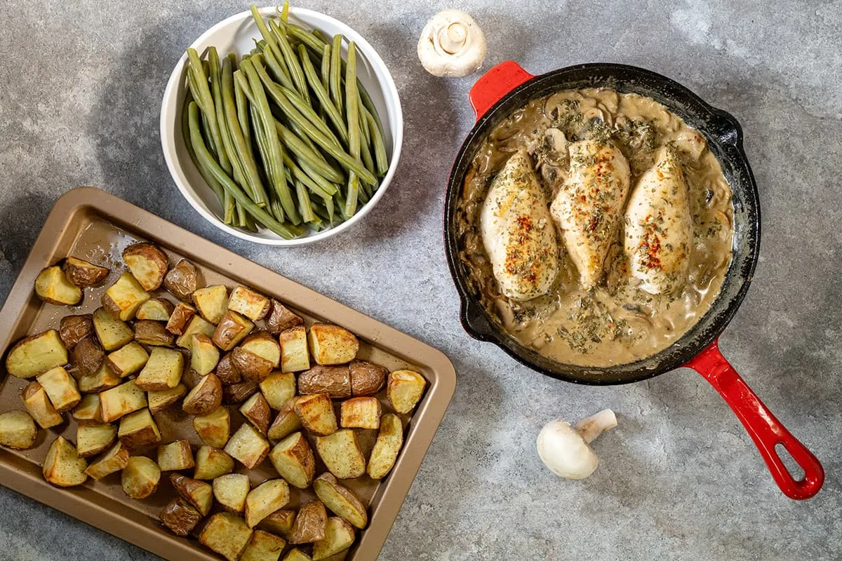 Chicken in Mushroom Sauce - with an Asian Twist