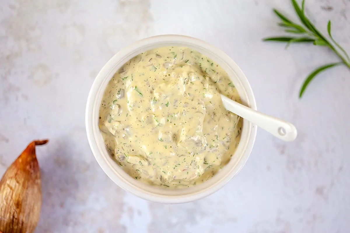 Homemade remoulade sauce - goes well with fish