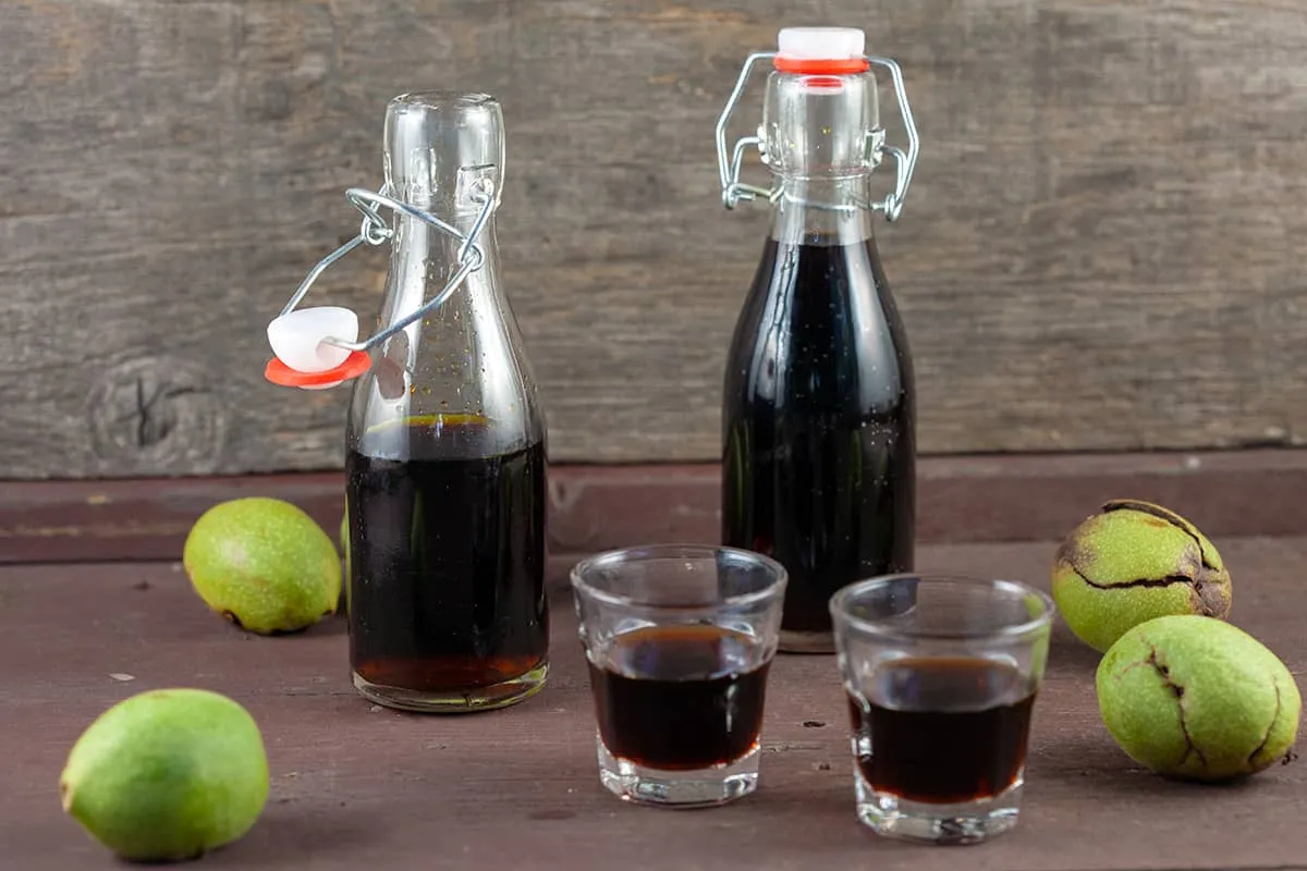 Make your own walnut liqueur