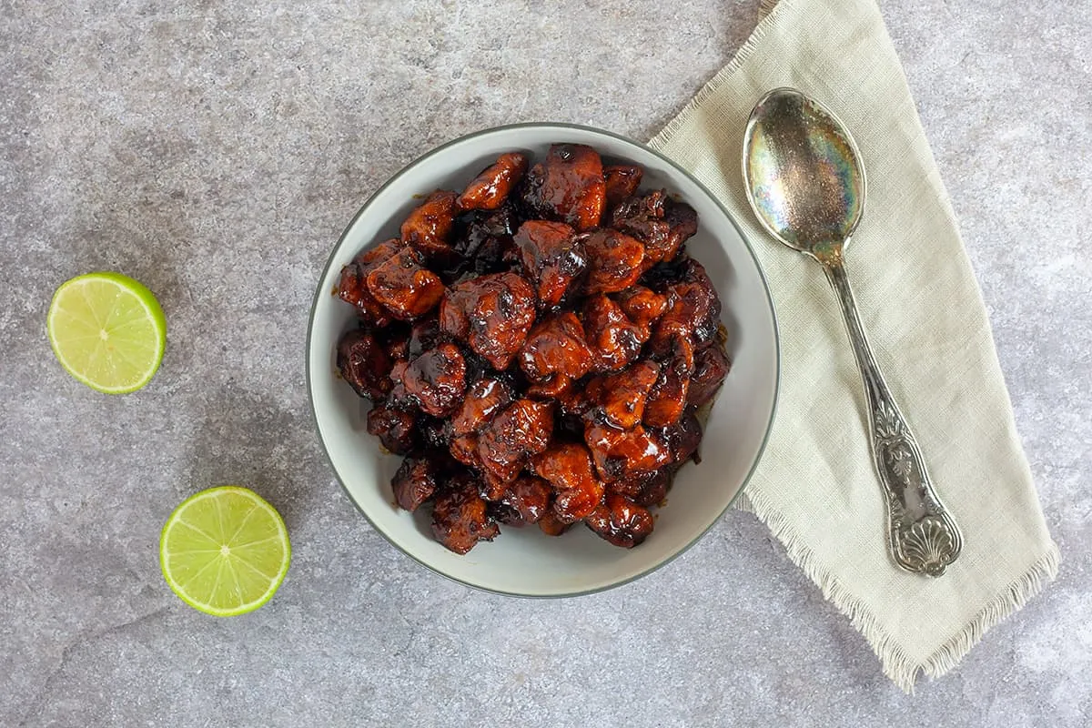 Ajam Betawi - Indonesian crunchy chicken in sweet soy sauce