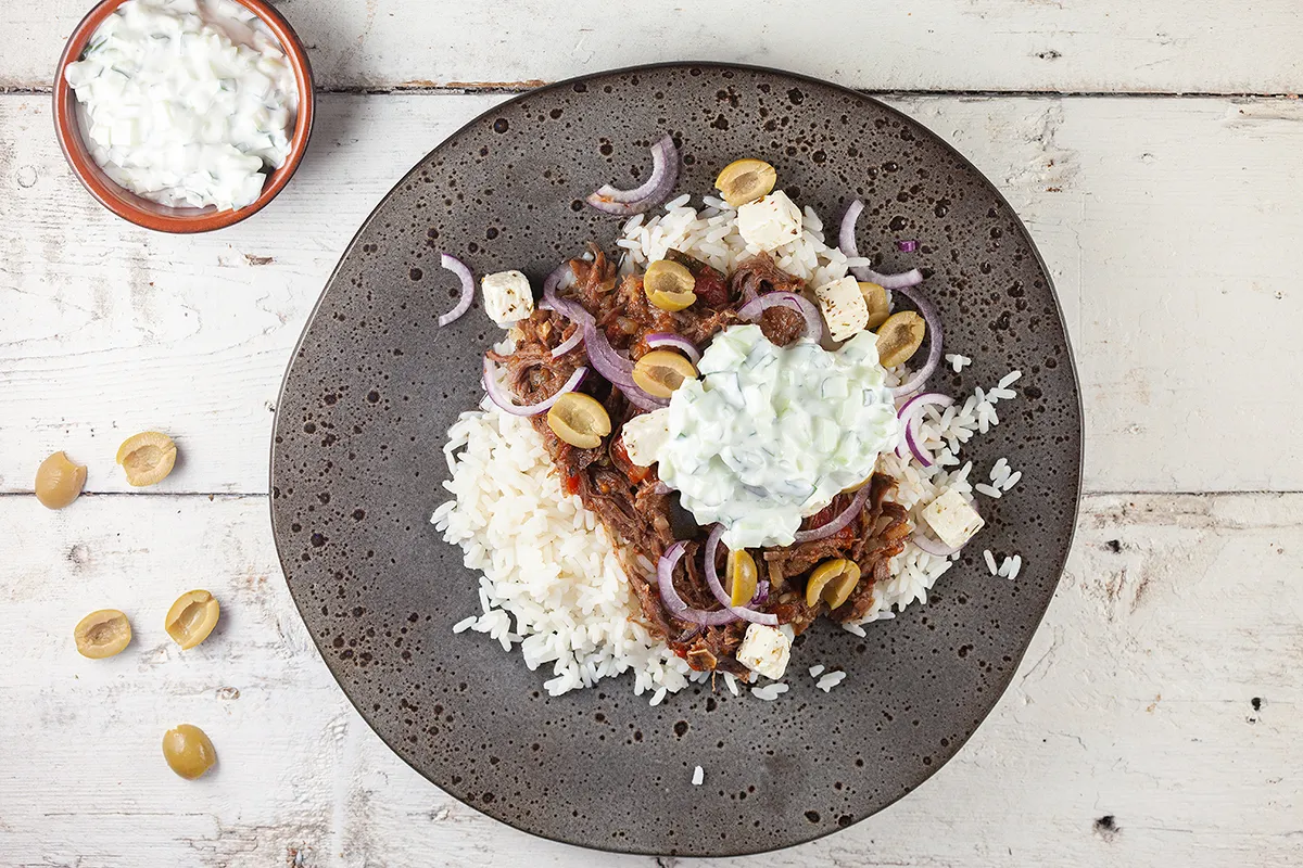 Greek beef stew