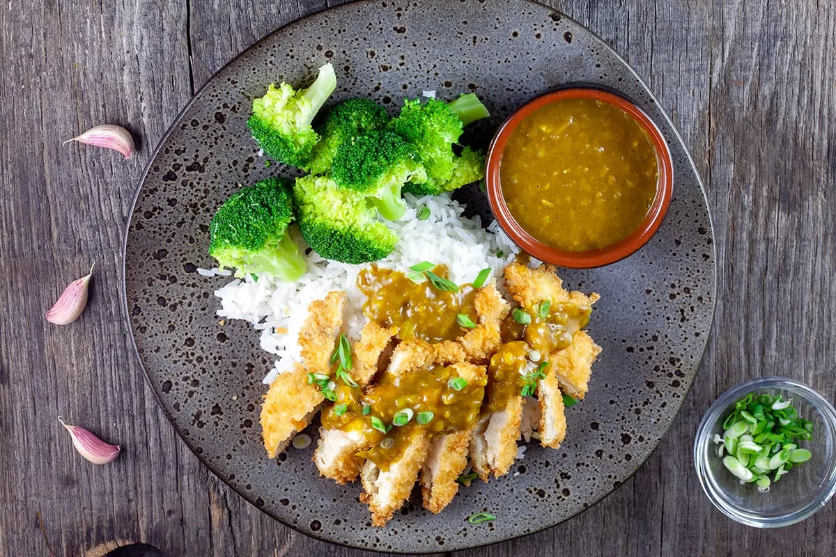 Chicken katsu curry