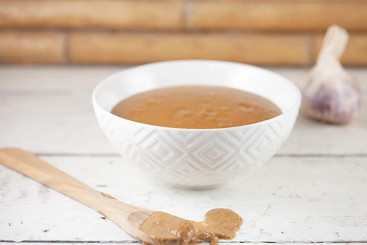 Peanut sauce stir fry