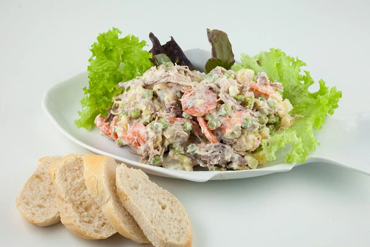 Limburger cold salad a.k.a. koude schotel