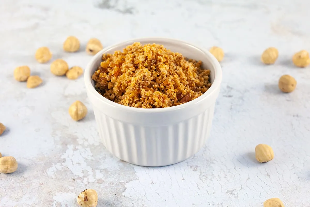 Homemade nougatine
