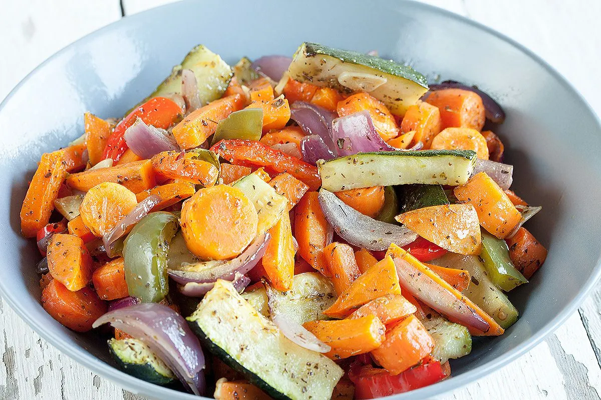 Beautiful roasted vegetables