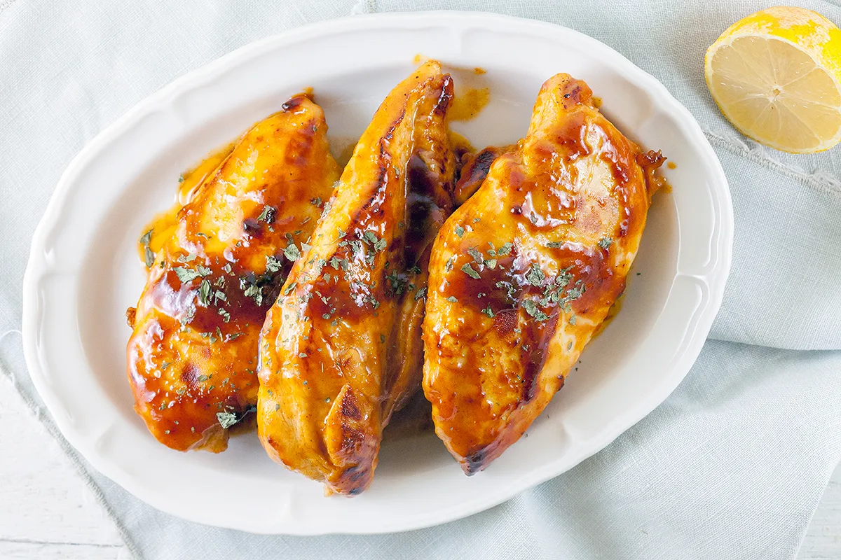 Honey mustard chicken