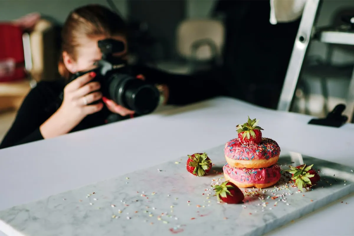 How to Style a Kitchen Corner for Better Food Photos