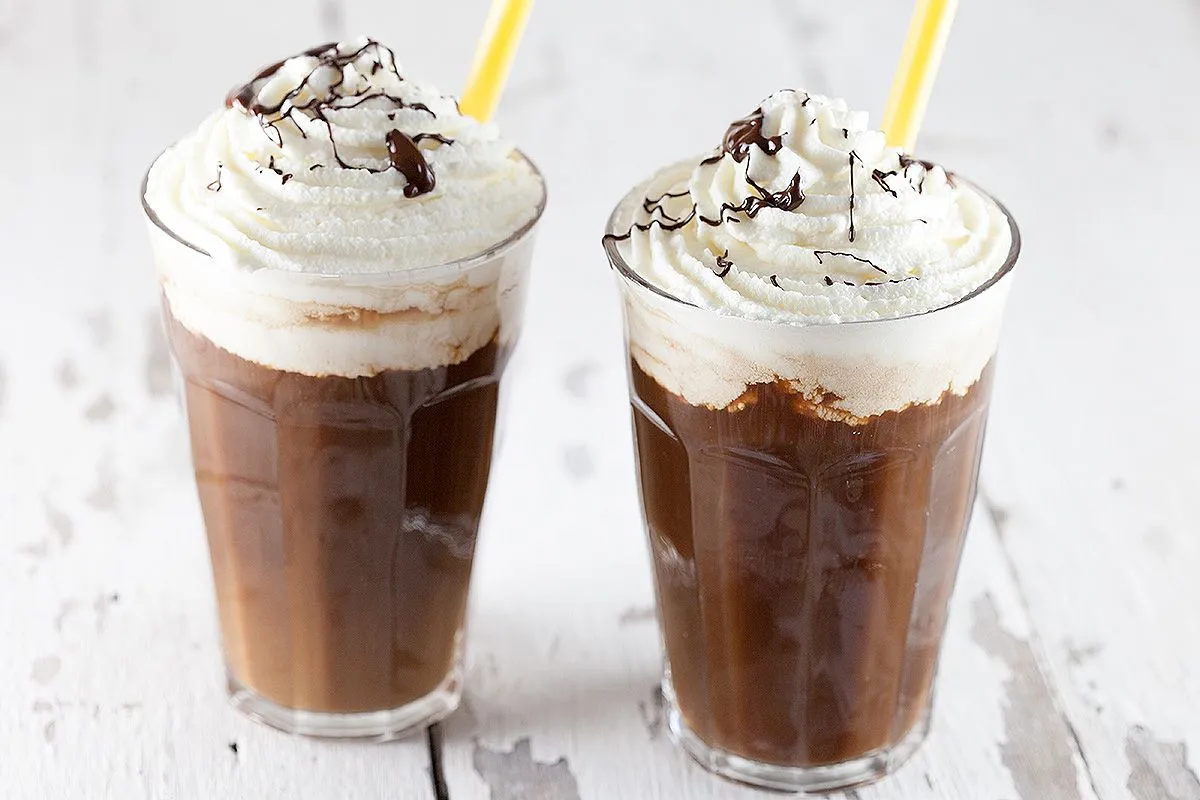 Iced coffee