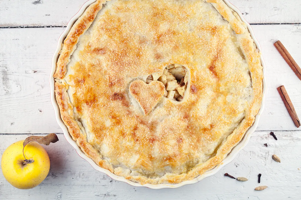 Spiced apple pie - delicious twist on the classic
