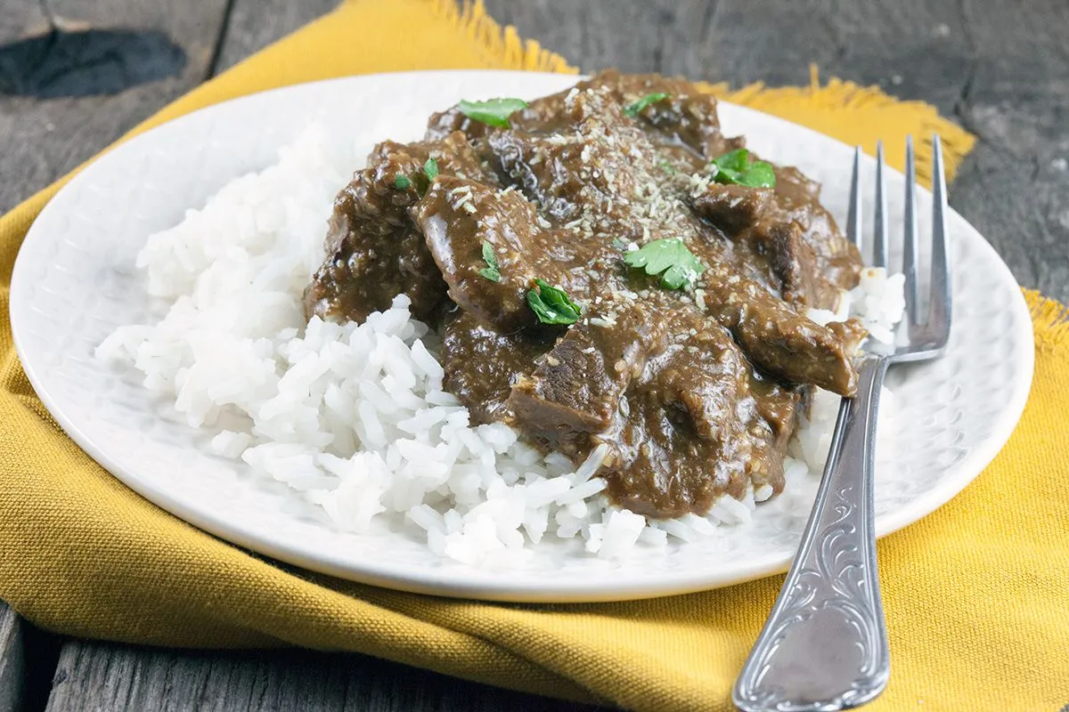 Indonesian rendang