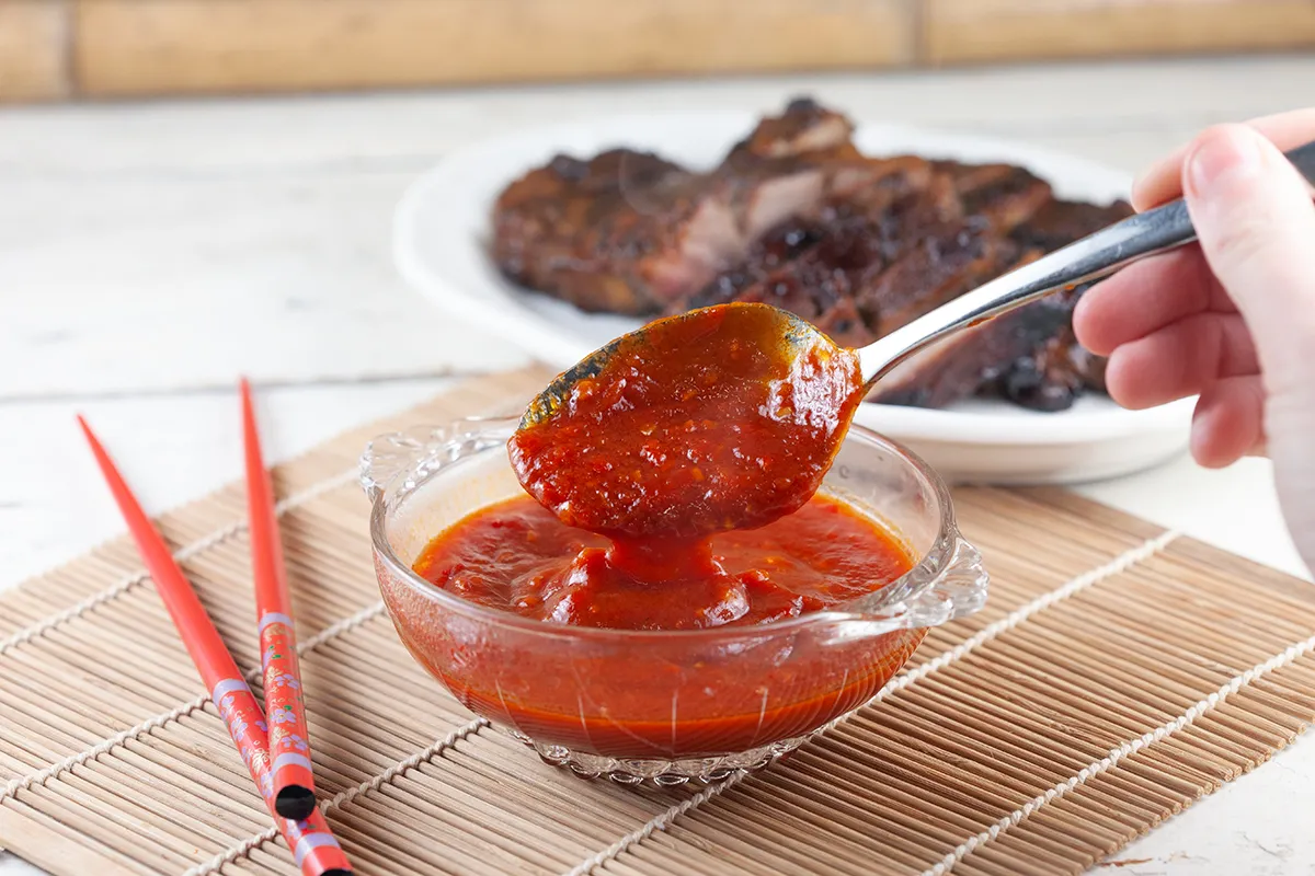 Babi panggang sauce