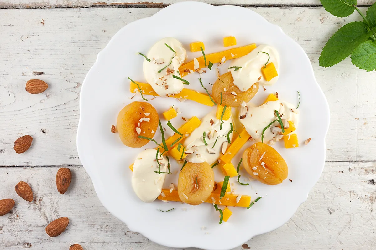 Warm apricots