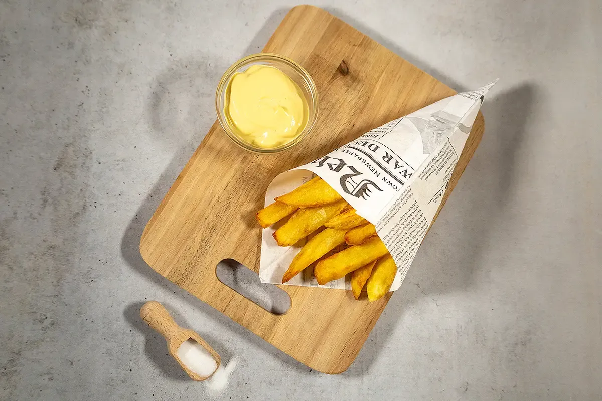 Homemade chips (fries)