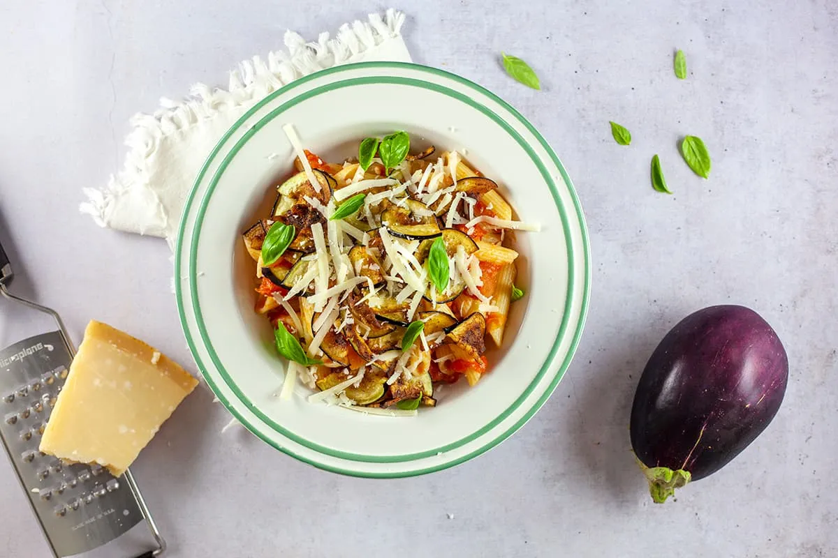 Pasta alla Norma - ready in less than 30 minutes