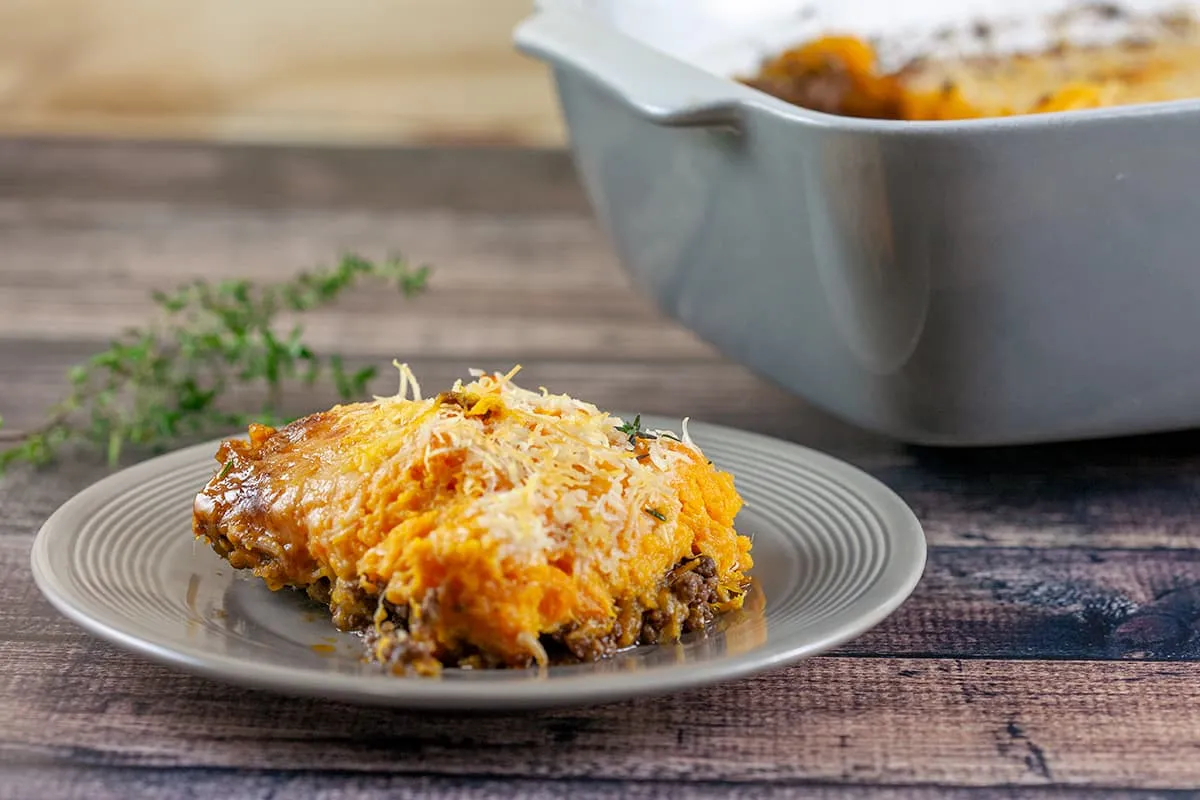 Sweet potato Shepherd's pie