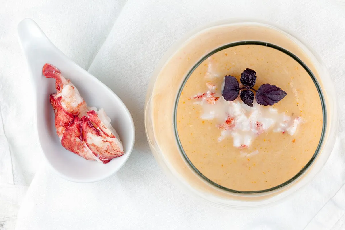 Bisque de homard - lobster soup