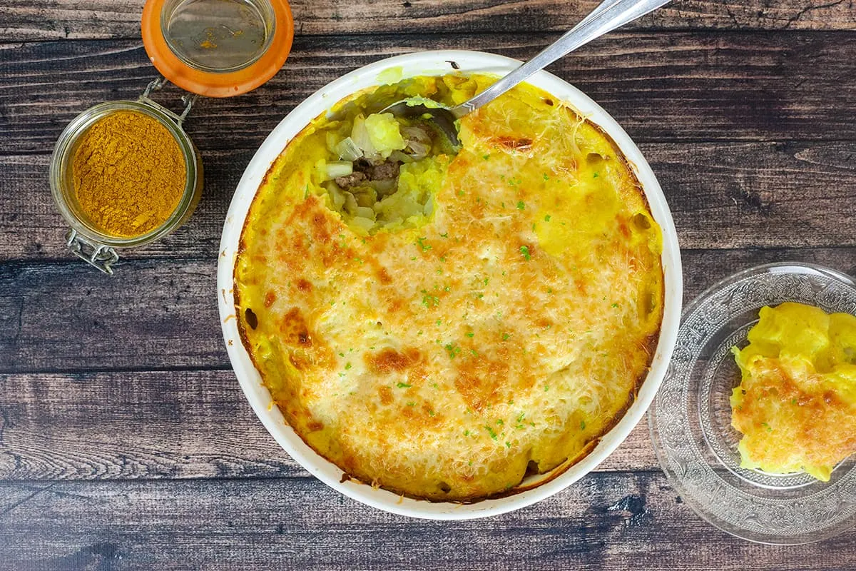 Chicory casserole with minced meat - easy every day of the week meal