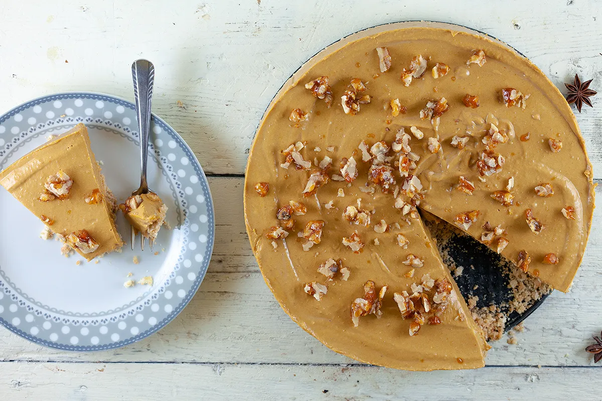 No-bake pumpkin cheesecake