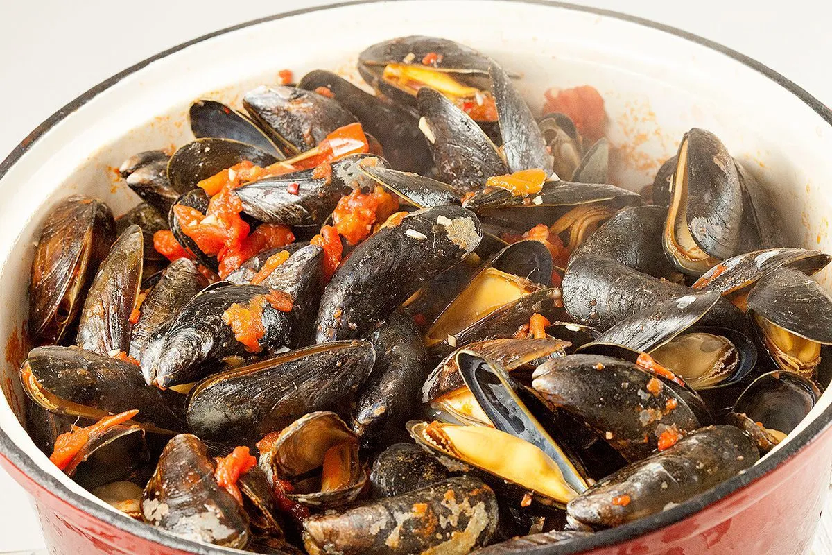 Italian mussels Taranto
