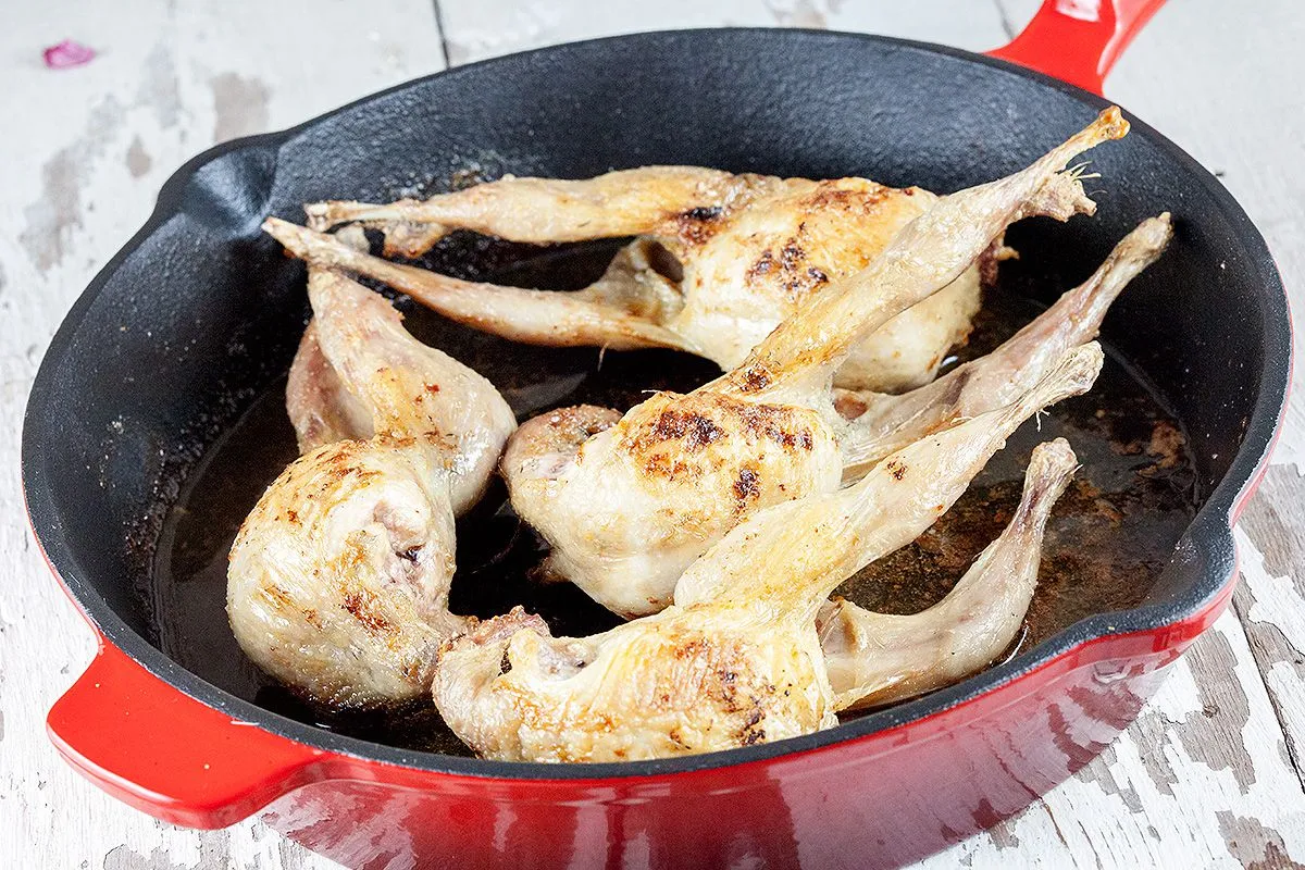 Oven-roasted quail (very easy recipe)