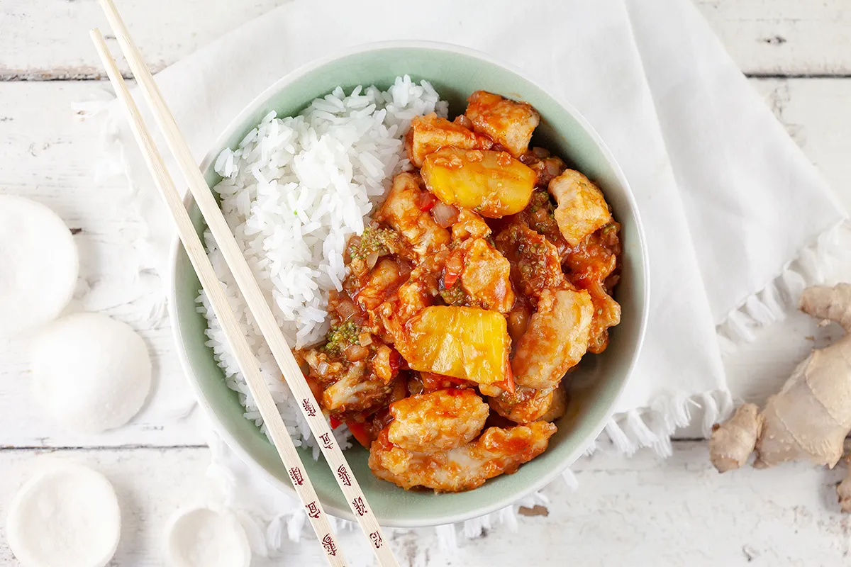 Sweet and sour chicken