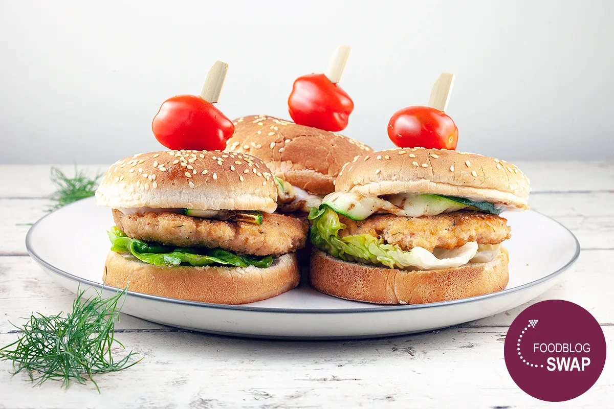Salmon burgers