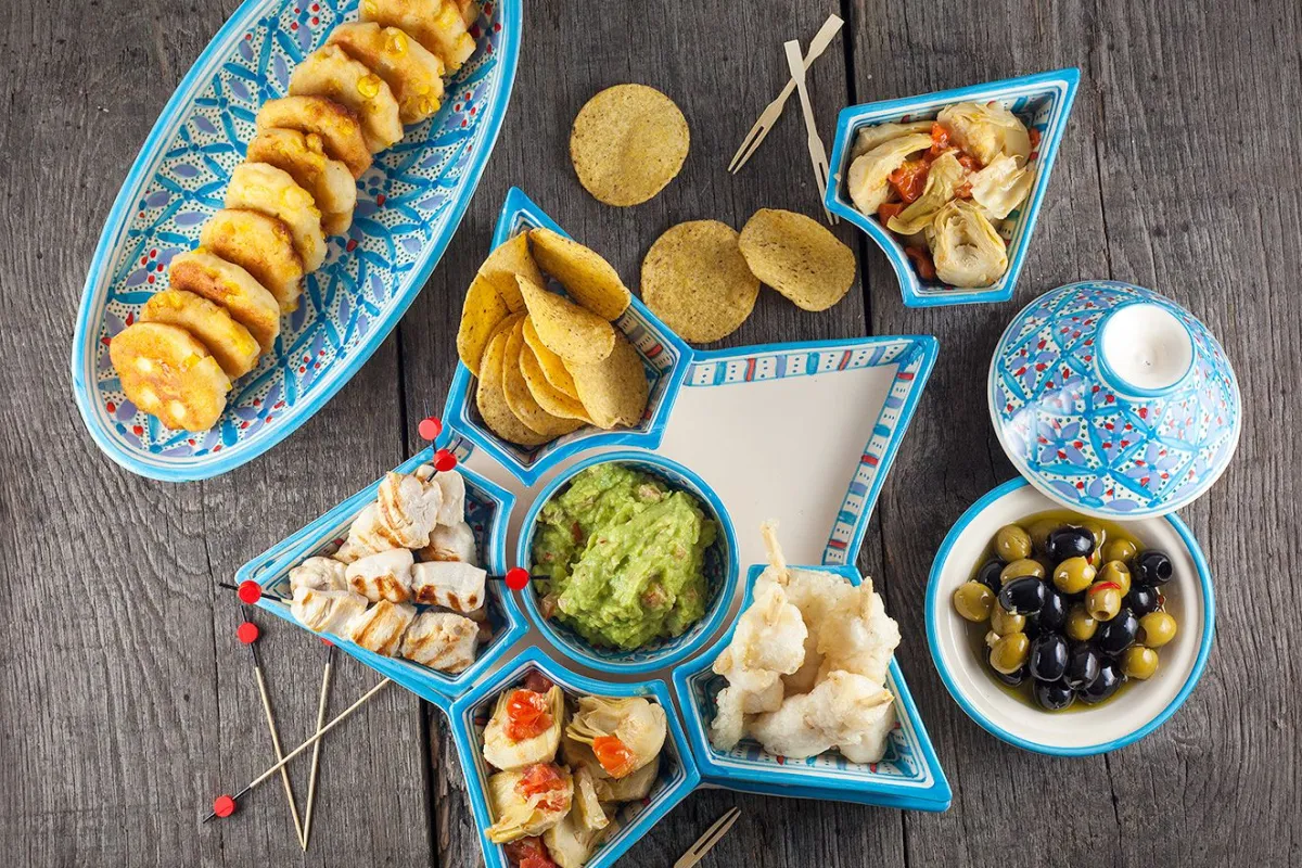 Tapas night menu