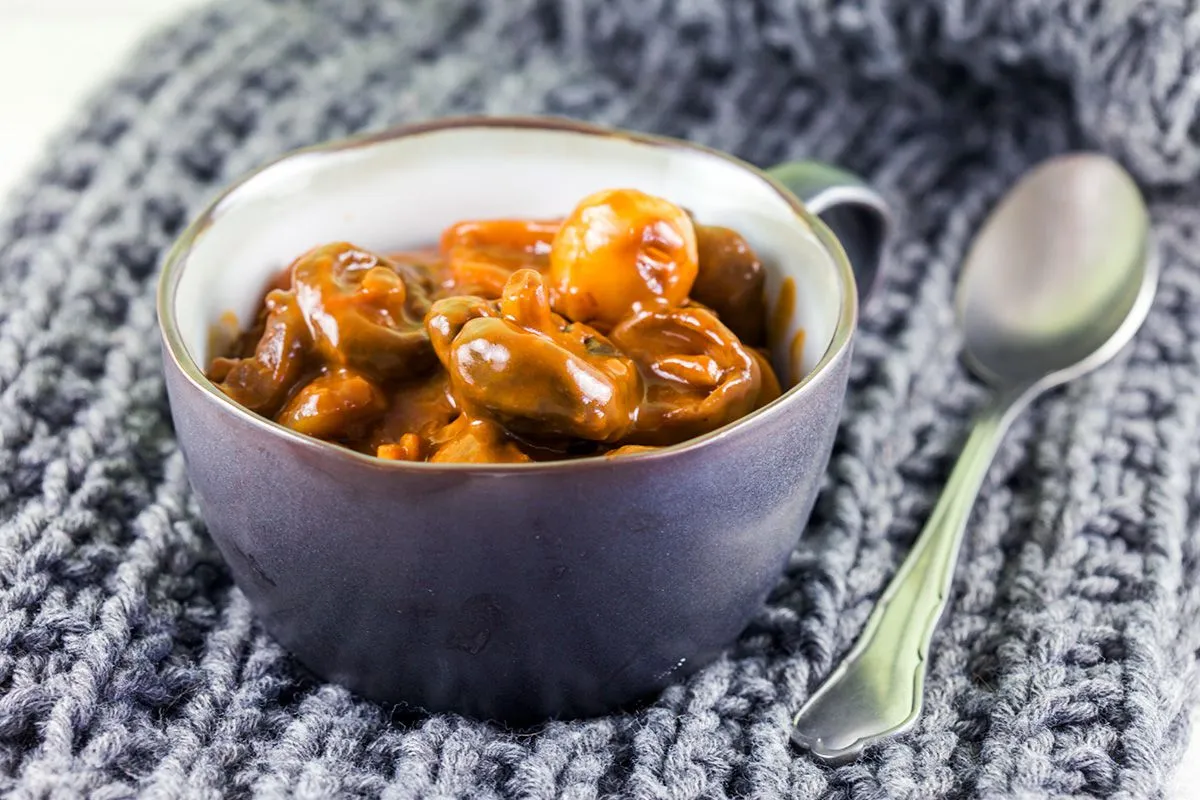 Vegetarian mushroom Bourguignon