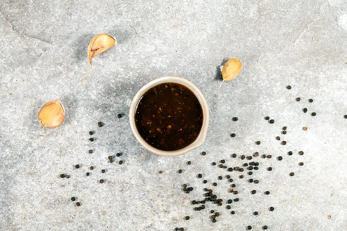 Homemade black pepper wok sauce – a warm flavour boost