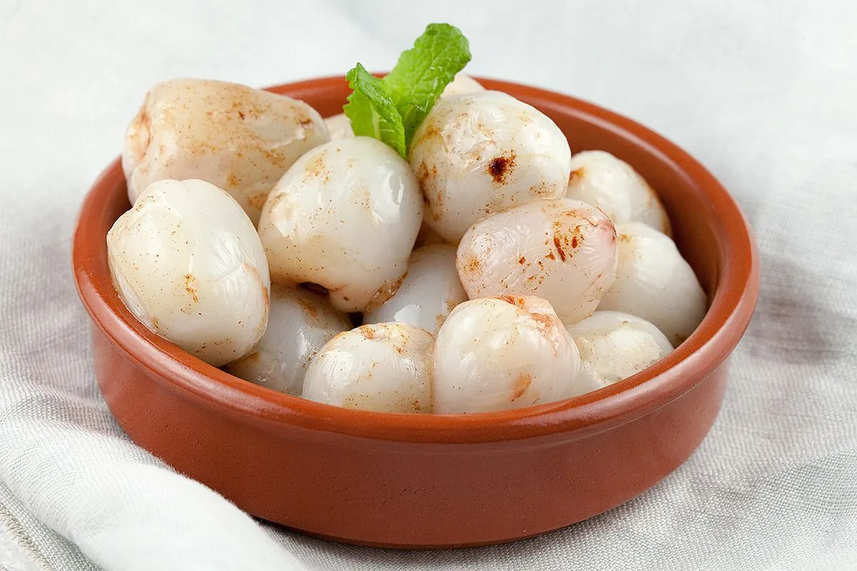 Caramelized lychee